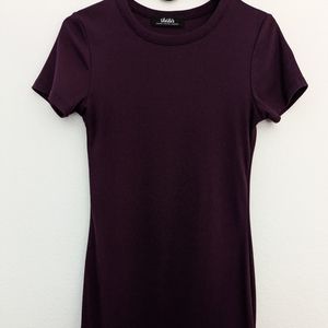 Lulu's Purple Short Sleeve Dress